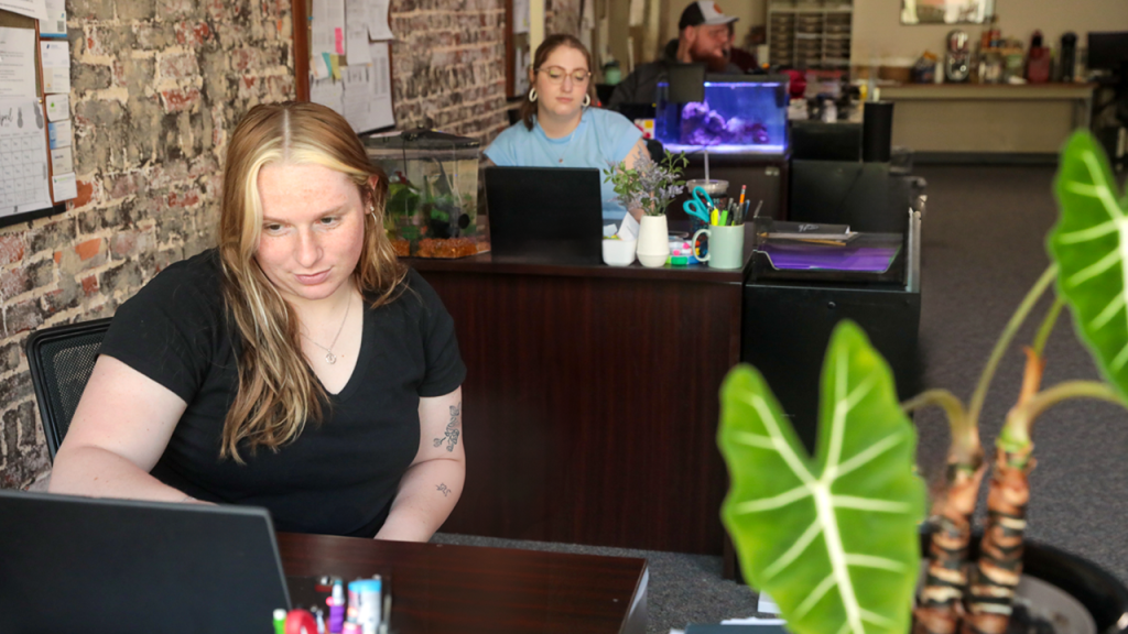 PCS employees working at the Renaissance outpatient office in Lebanon, PA.