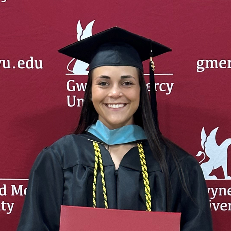 Madelyn Witkoski, former intern, now Family Based therapist.